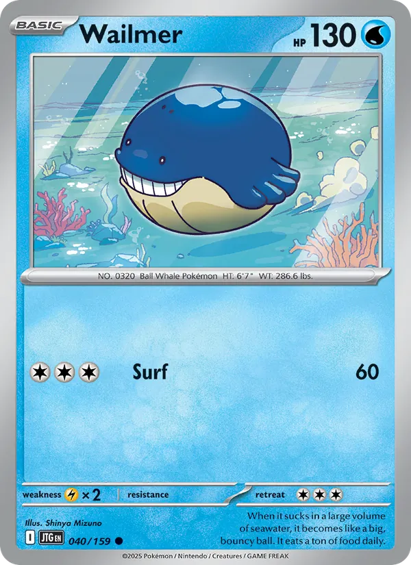 Wailmer (Journey Together #040/159)