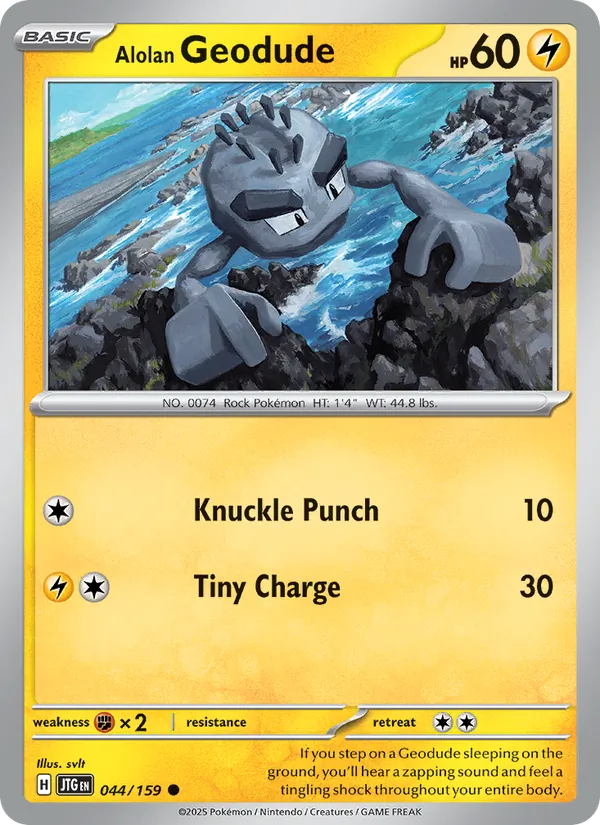 Alolan Geodude (Journey Together #044/159)