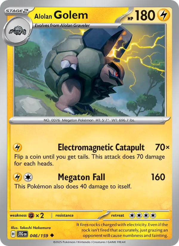 Alolan Golem (Journey Together #046/159)