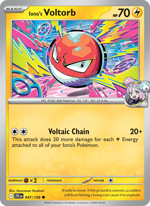 Iono's Voltorb (Journey Together #047/159)