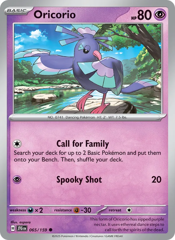 Oricorio (Journey Together #065/159)
