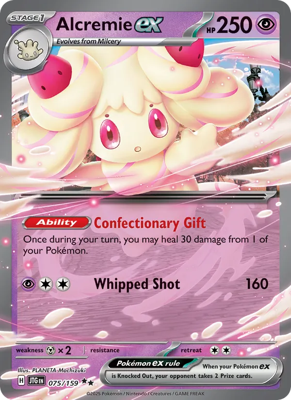Alcremie ex (Journey Together #075/159)