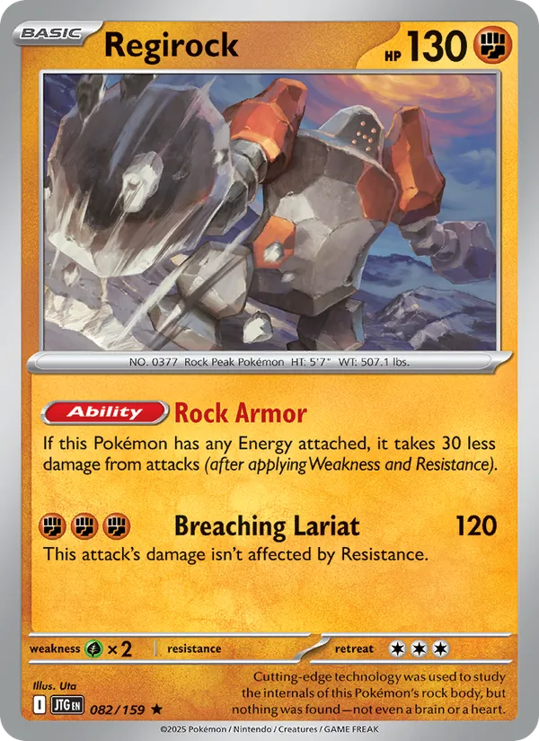 Regirock (Journey Together #082/159)