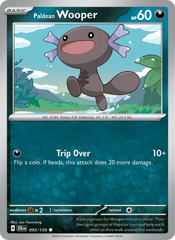 Paldean Wooper (Journey Together #093/159)