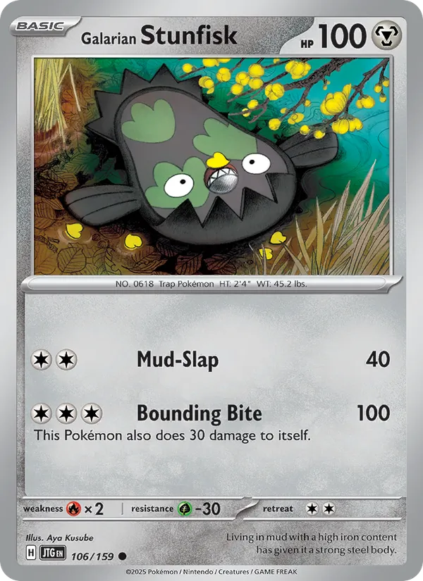 Galarian Stunfisk (Journey Together #106/159)