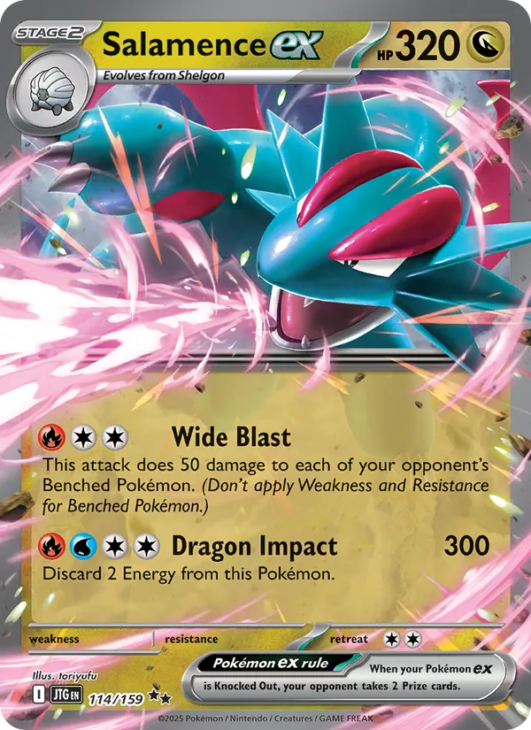 Salamence ex (Journey Together #114/159)