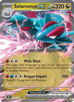 Salamence ex (Journey Together #114/159)