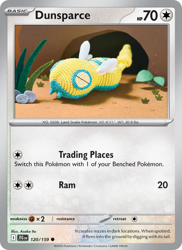 Dunsparce (Journey Together #120/159)