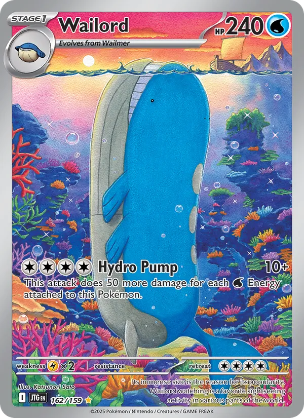 Wailord (Journey Together #162/159)