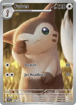 Furret (Journey Together #168/159)