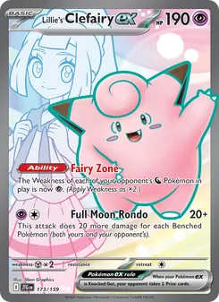 Lillie's Clefairy ex (Journey Together #173/159)