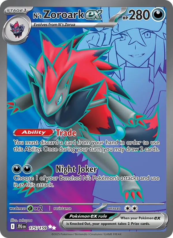 N's Zoroark ex (Journey Together #175/159)