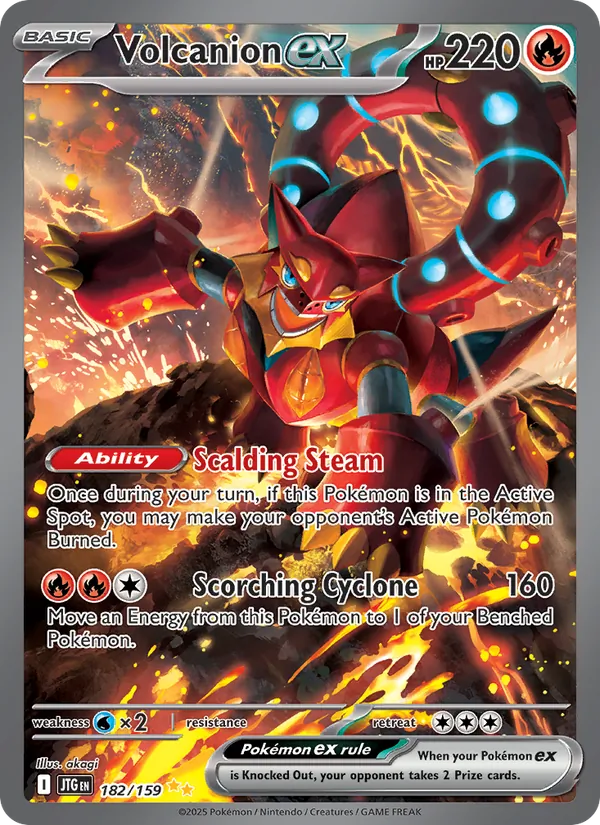 Volcanion ex (Journey Together #182/159)