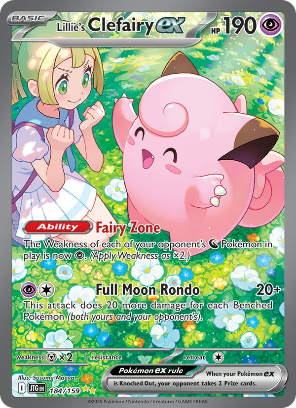 Lillie's Clefairy ex (Journey Together #184/159)