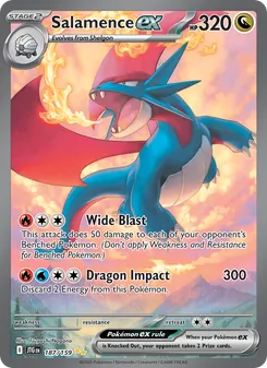 Salamence ex (Journey Together #187/159)