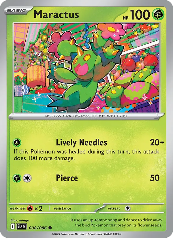 Maractus (Black Bolt #008/86)