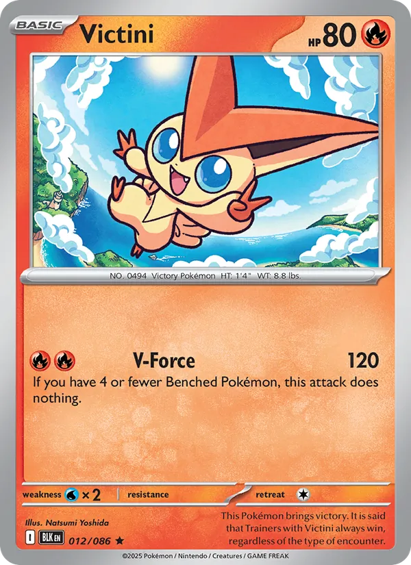 Victini (Black Bolt #012/86)