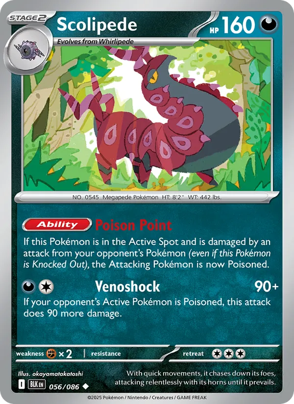 Scolipede (Black Bolt #056/86)