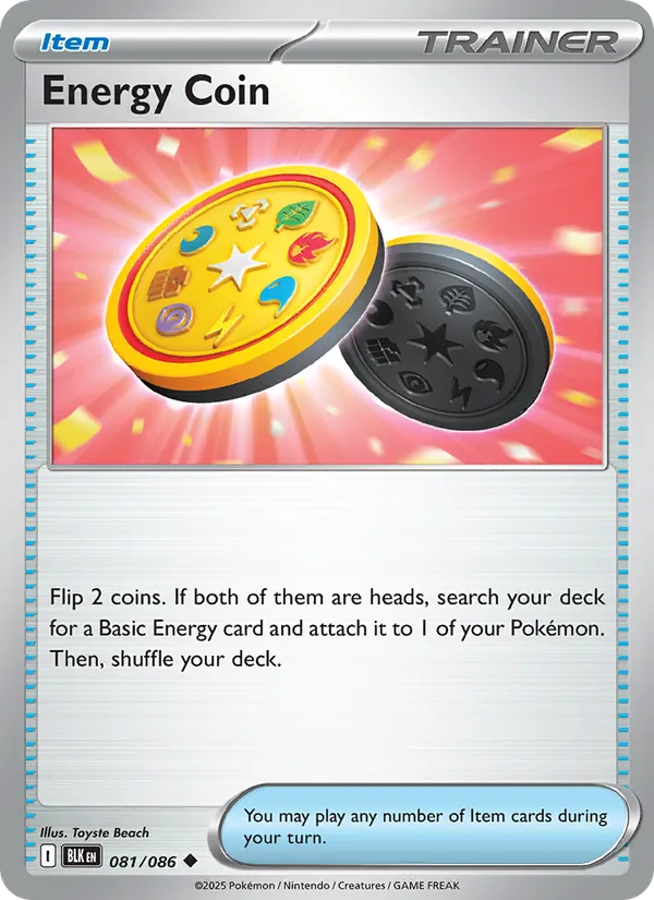 Energy Coin (Black Bolt #081/86)