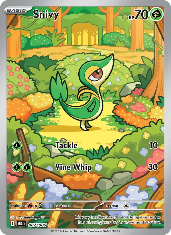 Snivy (Black Bolt #087/86)