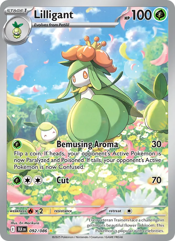 Lilligant (Black Bolt #092/86)