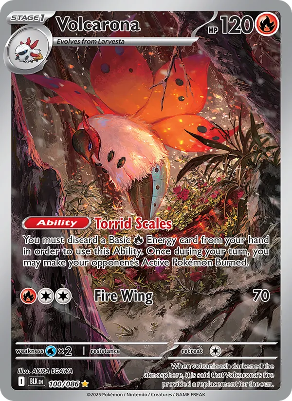 Volcarona (Black Bolt #100/86)