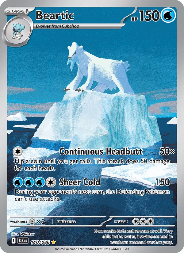 Beartic (Black Bolt #110/86)