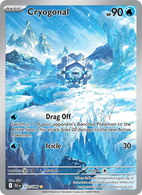 Cryogonal (Black Bolt #111/86)