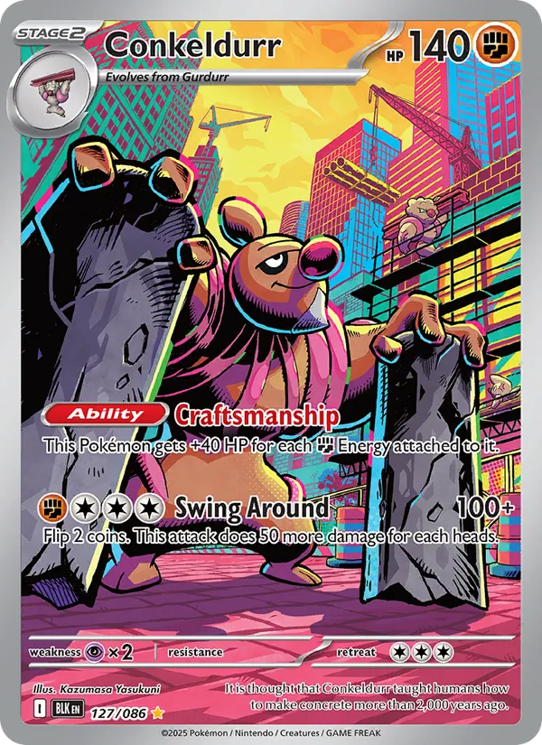 Conkeldurr (Black Bolt #127/86)