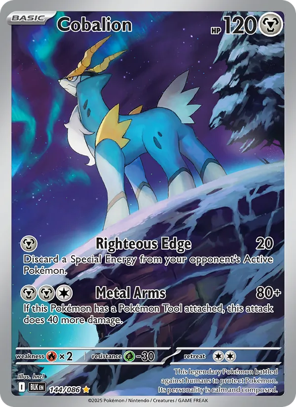 Cobalion (Black Bolt #144/86)