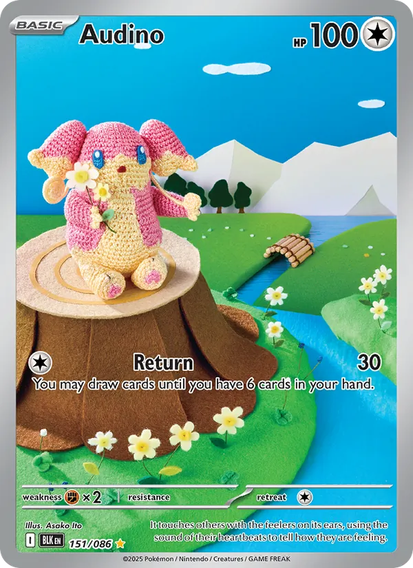 Audino (Black Bolt #151/86)