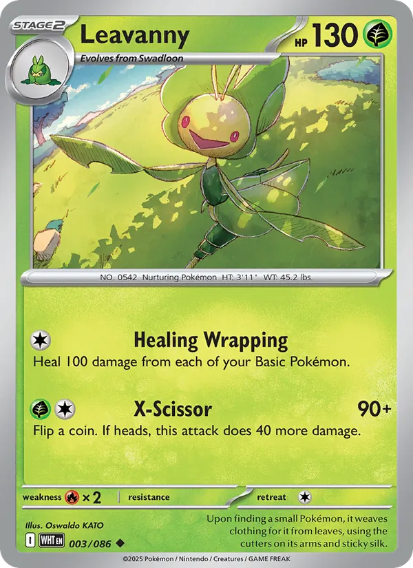 Leavanny (White Flare #003/86)