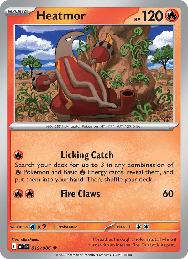 Heatmor (White Flare #019/86)