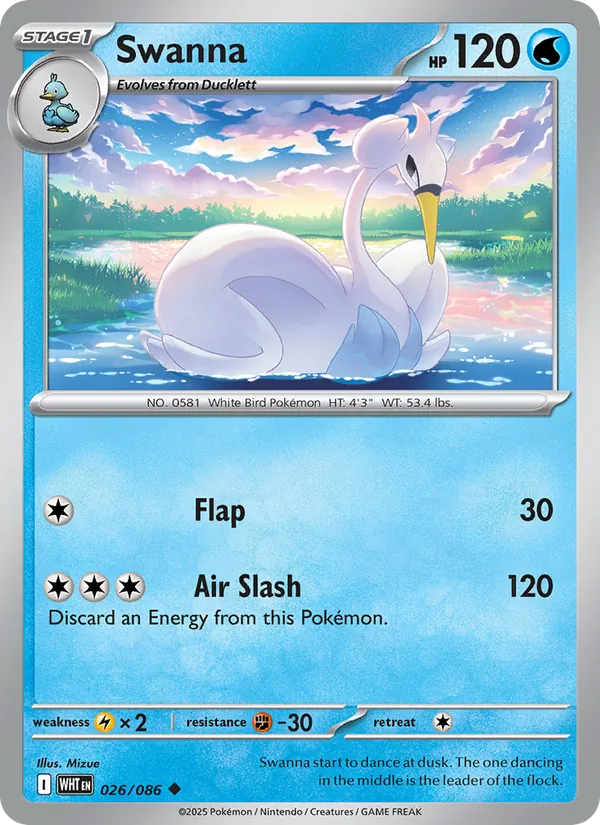 Swanna (White Flare #026/86)