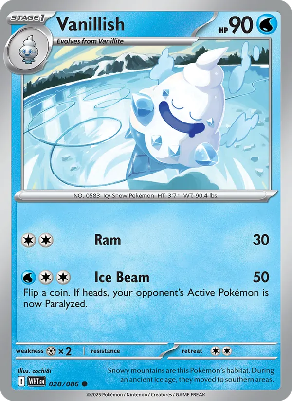 Vanillish (White Flare #028/86)