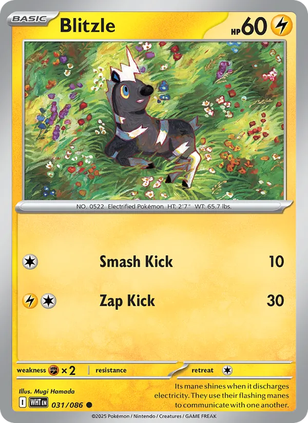 Blitzle (White Flare #031/86)