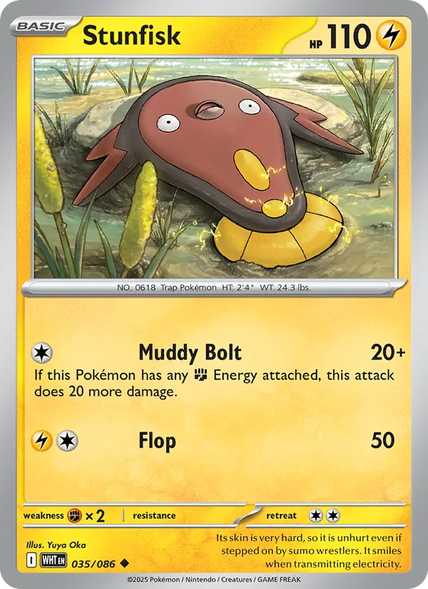 Stunfisk (White Flare #035/86)