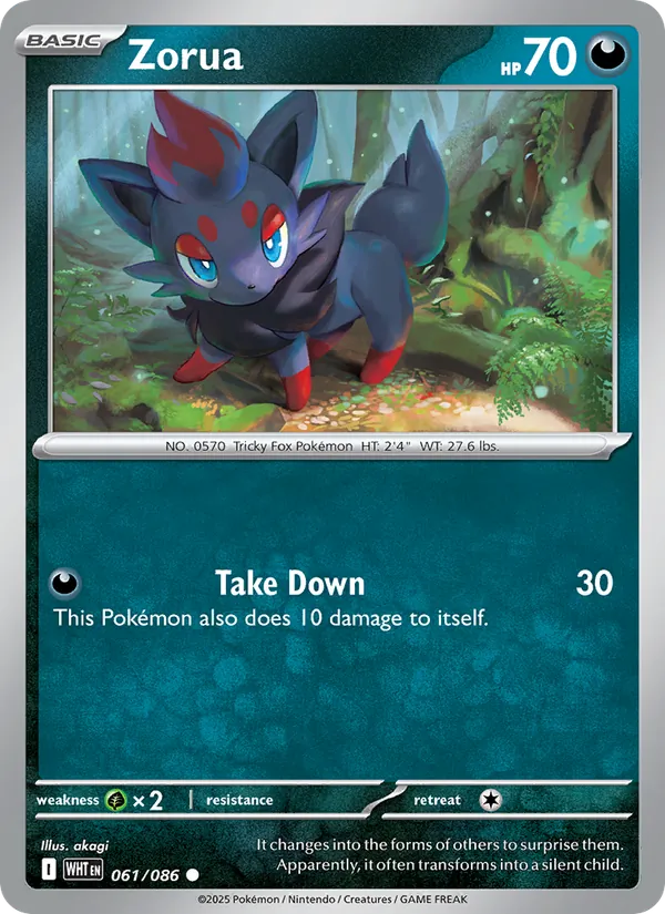 Zorua (White Flare #061/86)