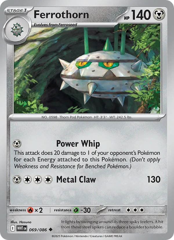 Ferrothorn (White Flare #069/86)