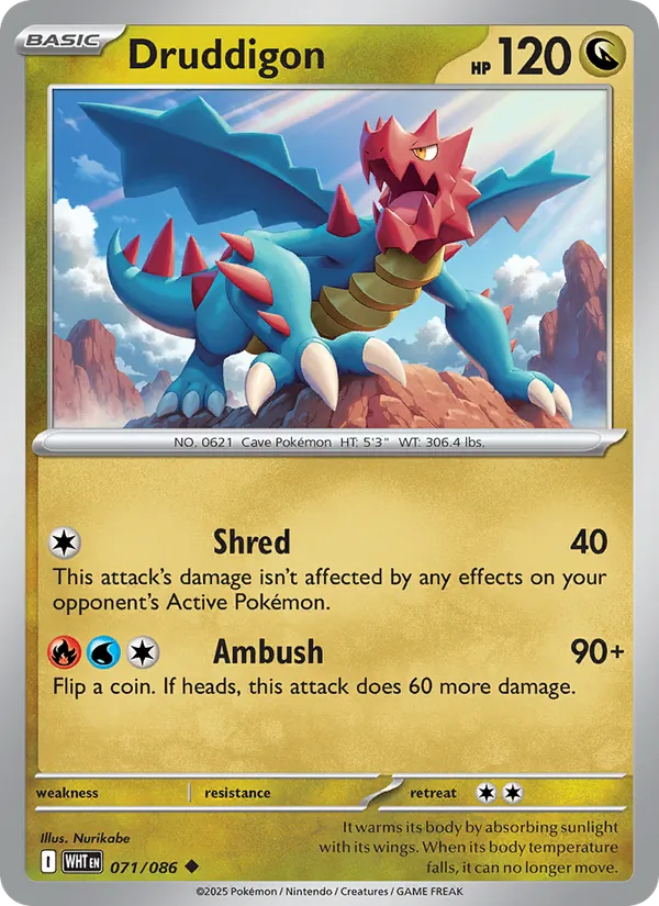 Druddigon (White Flare #071/86)
