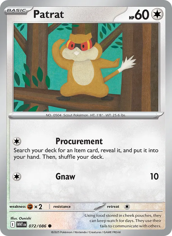 Patrat (White Flare #072/86)