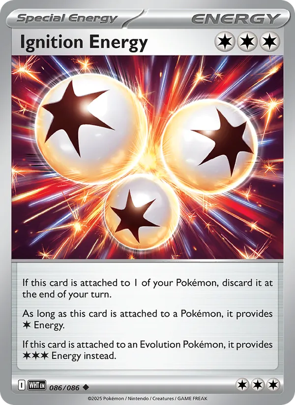 Ignition Energy (White Flare #086/86)