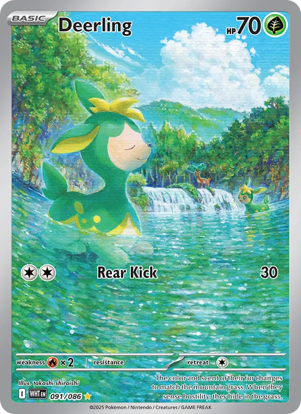 Deerling (White Flare #091/86)