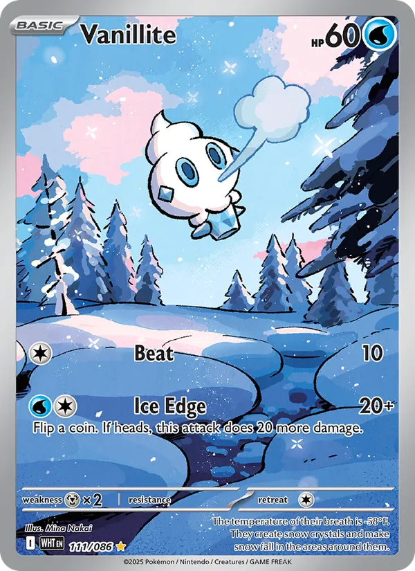 Vanillite (White Flare #111/86)