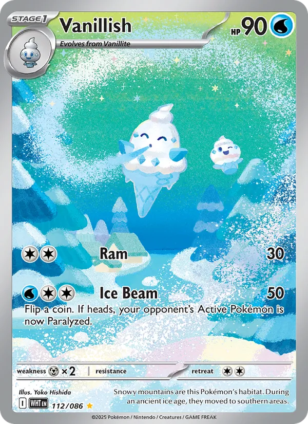 Vanillish (White Flare #112/86)