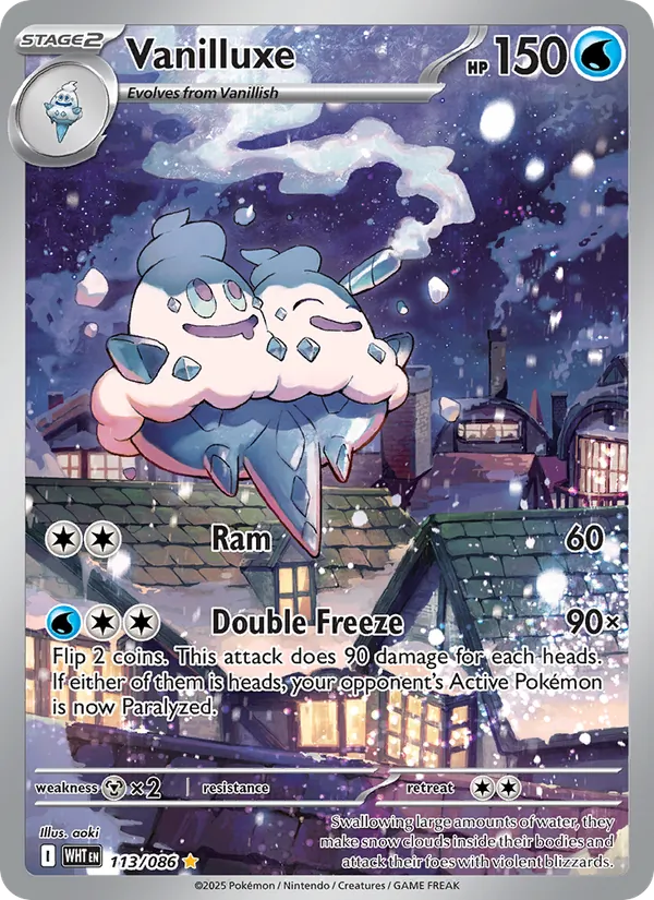 Vanilluxe (White Flare #113/86)
