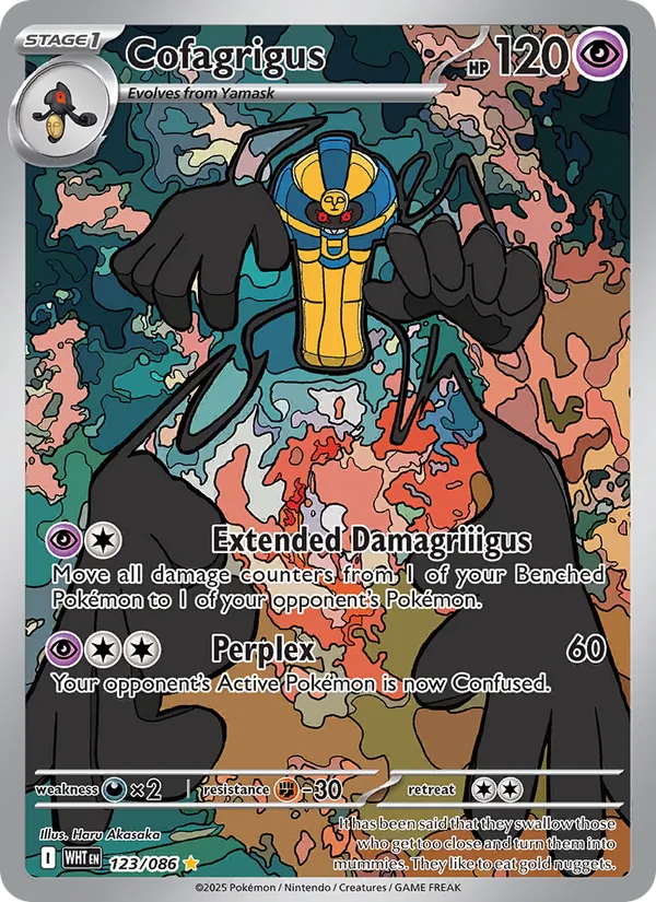 Cofagrigus (White Flare #123/86)
