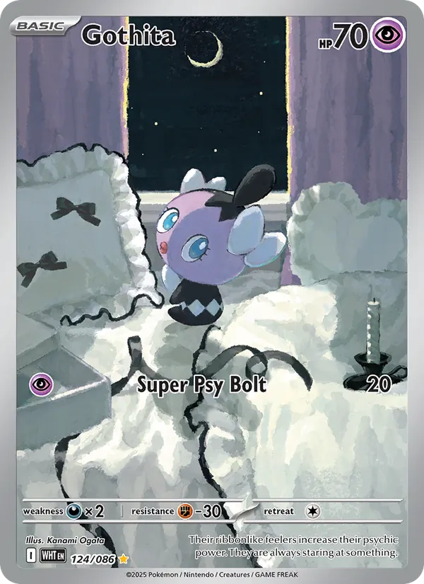 Gothita (White Flare #124/86)