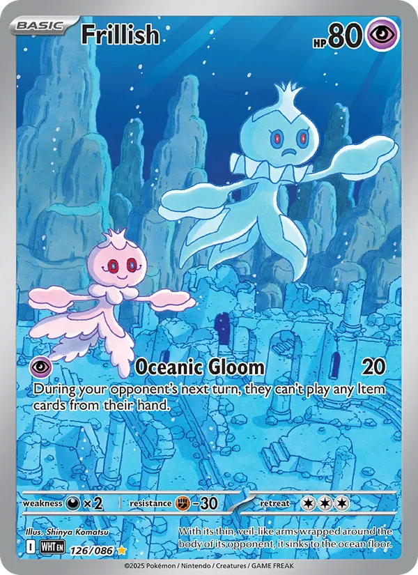 Frillish (White Flare #126/86)