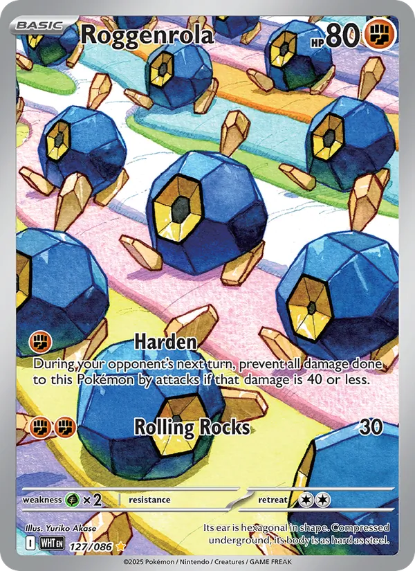 Roggenrola (White Flare #127/86)